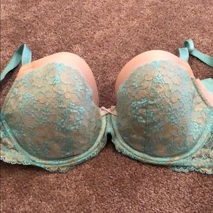 Lace Dream Angels Lined Demi Bra 34DDD